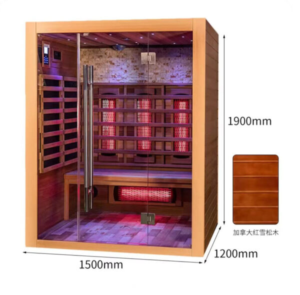 Hybrid Outdoor Barrel Sauna