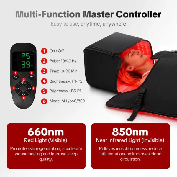 Full Body Red Light Therapy Mat Blanket