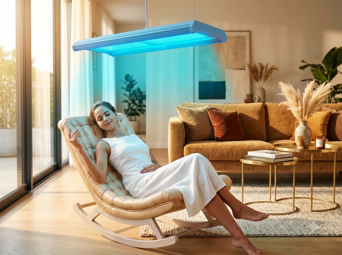 Lay-down versus 360-degree home tanning bed footprint comparison