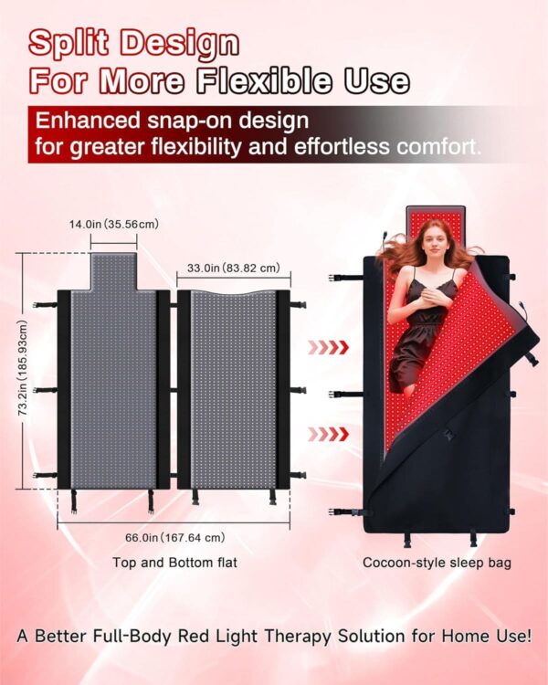 LuxReda Red Light Therapy Mat