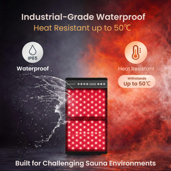 LuxReda SA200 Sauna Red Light Therapy Panel