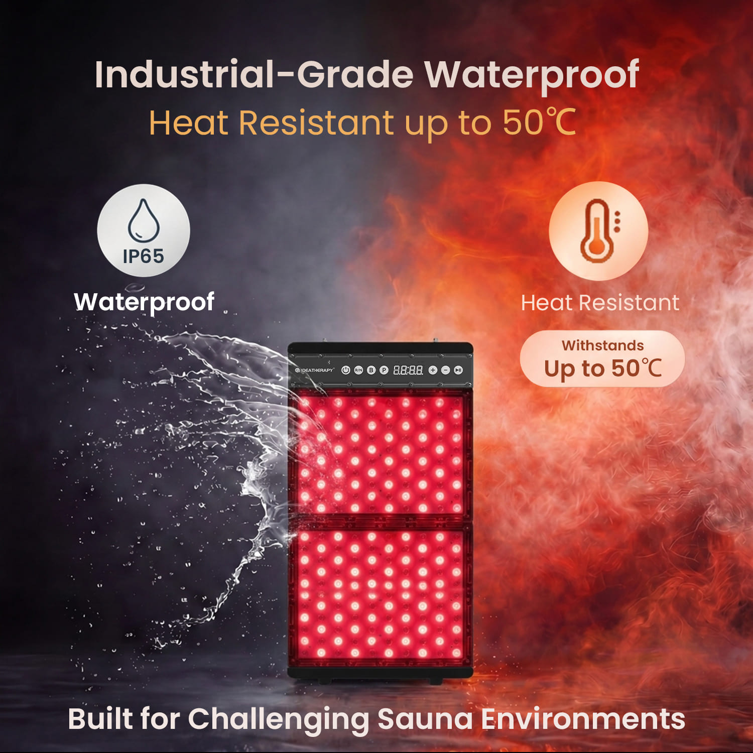 LuxReda SA200 Sauna Red Light Therapy Panel