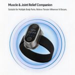 LuxReda wearable wireless red light therapy band worn on the arm during a workout